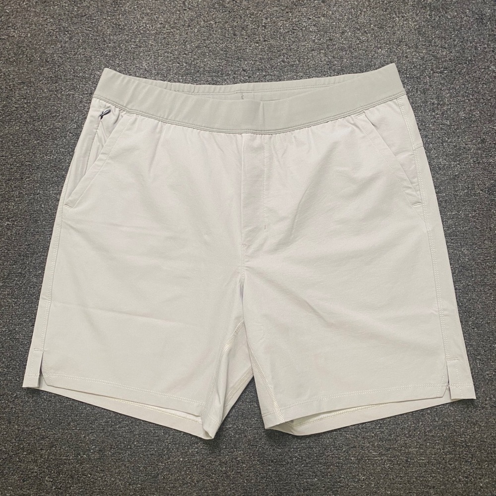 Public Rec All Day Every Day Shorts Gray Mens 36 ADED Athletic Stretch Gym Train